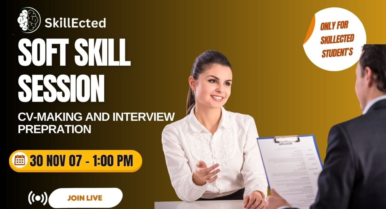 WEBNARS 📄 CV-Making & 💼 Interview Preparation