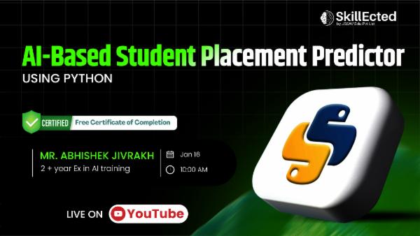 AI-Based Student Placement Predictor Using Python (Build a real-world ...